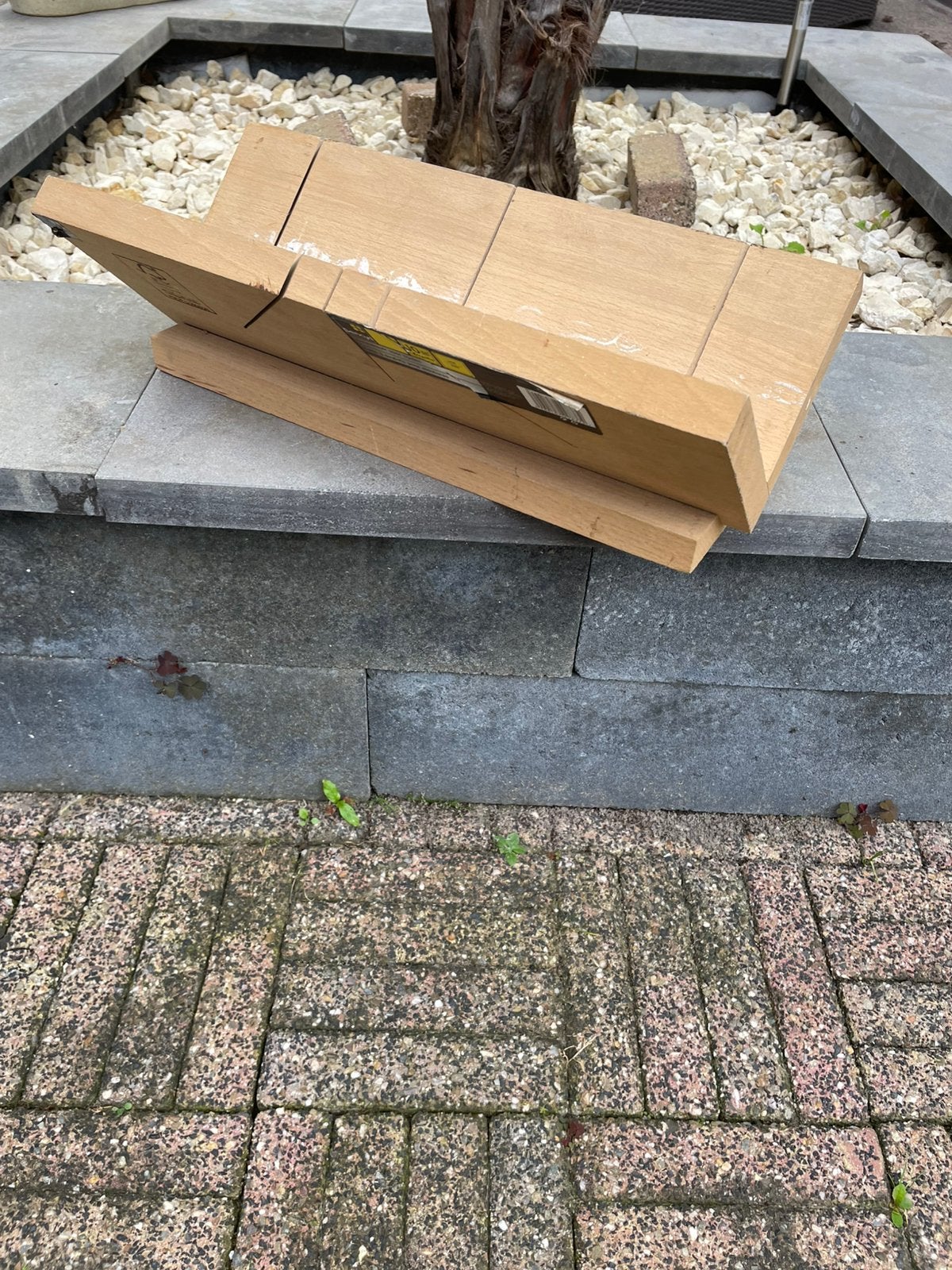 Verstek bak gips lijsten, Ophalen of Verzenden, Zo goed als nieuw, Hout
