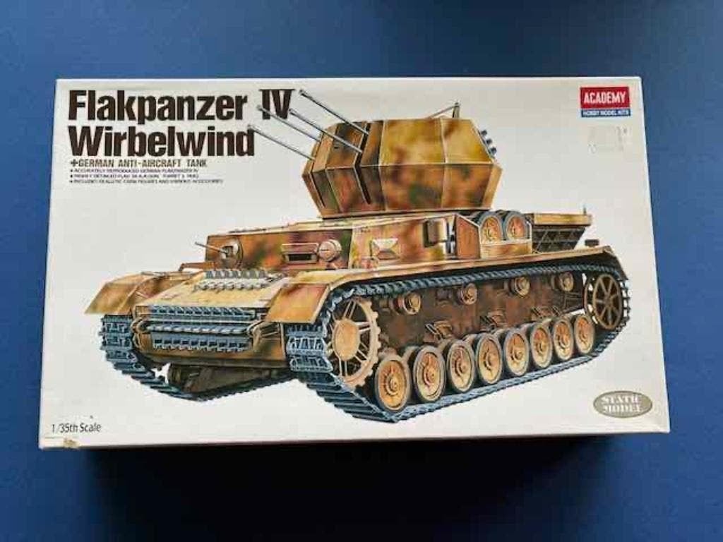 Academy	1333	Flakpanzer IV Wirbelwind	1/35, Overige merken, Tank, 1:32 tot 1:50, Nieuw