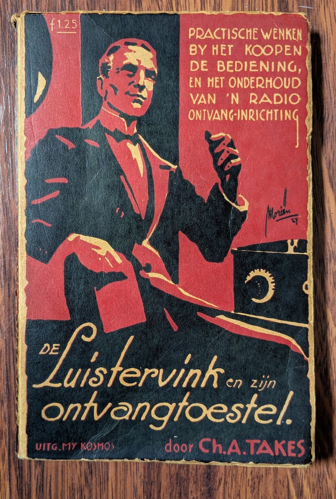 De Luistervink en zijn ontvangtoestel - Radio Handboek, Gelezen, Elektrotechniek, Ophalen of Verzenden, Ch.A. Takes