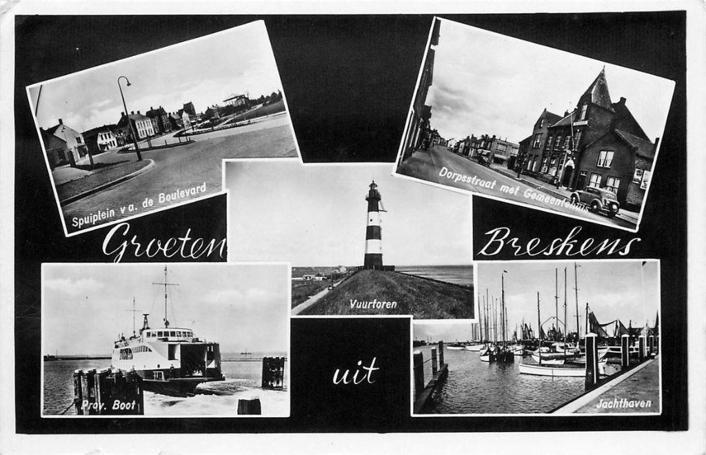 379-234-009 Breskens, Ophalen of Verzenden, Voor 1920, Overig Europa