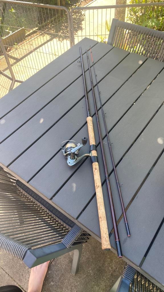 Feeder hengel witvis, Watersport en Boten, Hengelsport | Witvissen, Ophalen of Verzenden, Gebruikt, Werphengel