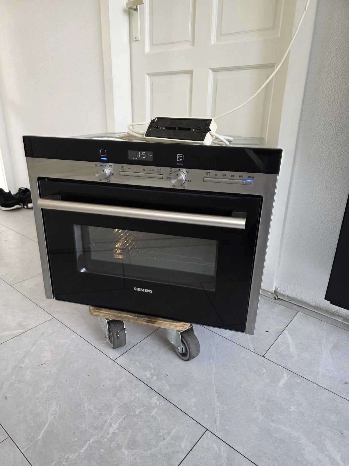 Te koop siemens inbouw combi magnetron, Ophalen