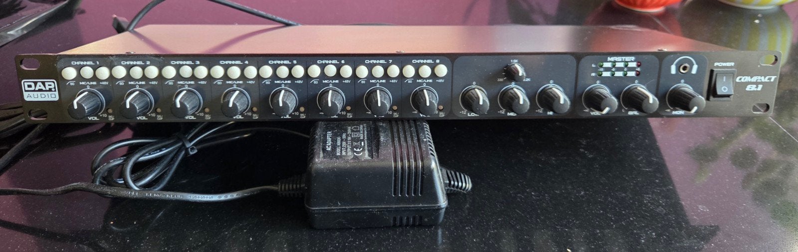 DAP Compact 8.1 Audio Mixer - 8 Kanalen, Ophalen of Verzenden