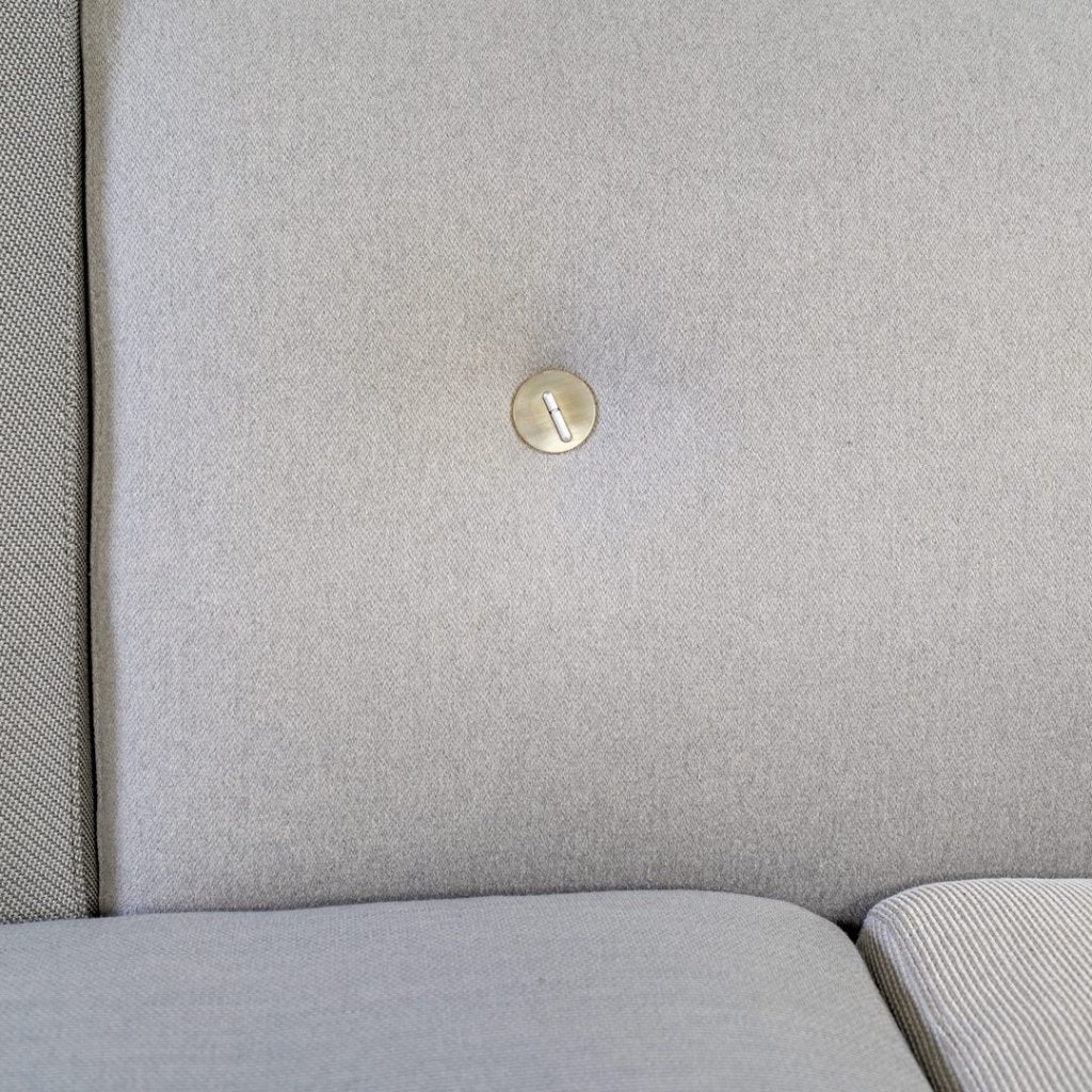 Vitra Polder Sofa Grijs Stof, Niet ingevuld, Zo goed als nieuw, Niet ingevuld, Niet ingevuld