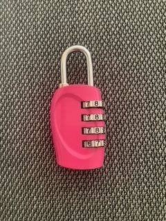 kofferslot cijferslot hangslot hangcijferslot met cijfercode, Ophalen, Zo goed als nieuw, Overige materialen, Slot
