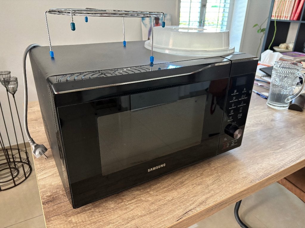 Samsung combimagnetron, Ophalen, Combimagnetron, Zo goed als nieuw, Draaiplateau