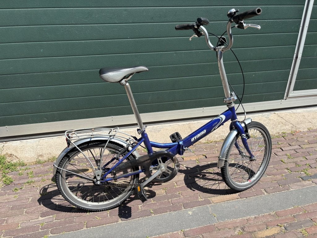 Fietshokje Houtplein: Oyama Elite vouwfiets 1spd, Gebruikt, Velgrem, Niet ingevuld, Niet ingevuld