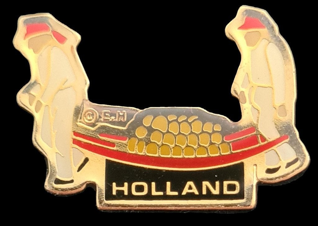 Holland kaasdragers pin, Verzenden, Nieuw, Stad of Land, Speldje of Pin