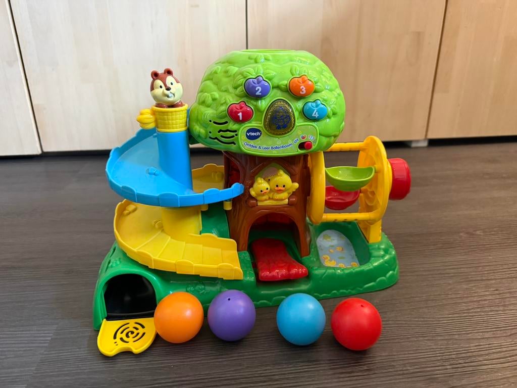 Vitech baby dierenpret ballenboom, Ophalen of Verzenden, Zo goed als nieuw, 6 maanden tot 2 jaar