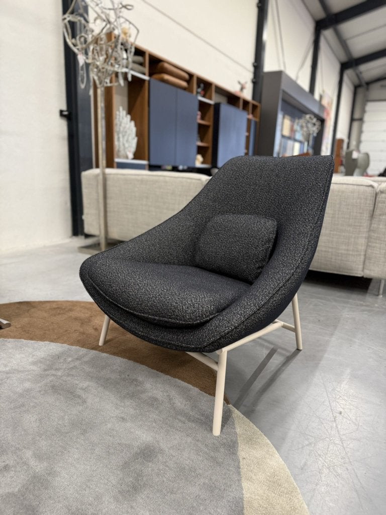 Nieuw Pode Tresto Fauteuil Twinwool design stoel, Huis en Inrichting, Leolux, Info@leolux.nl, Nieuw, 75 tot 100 cm
