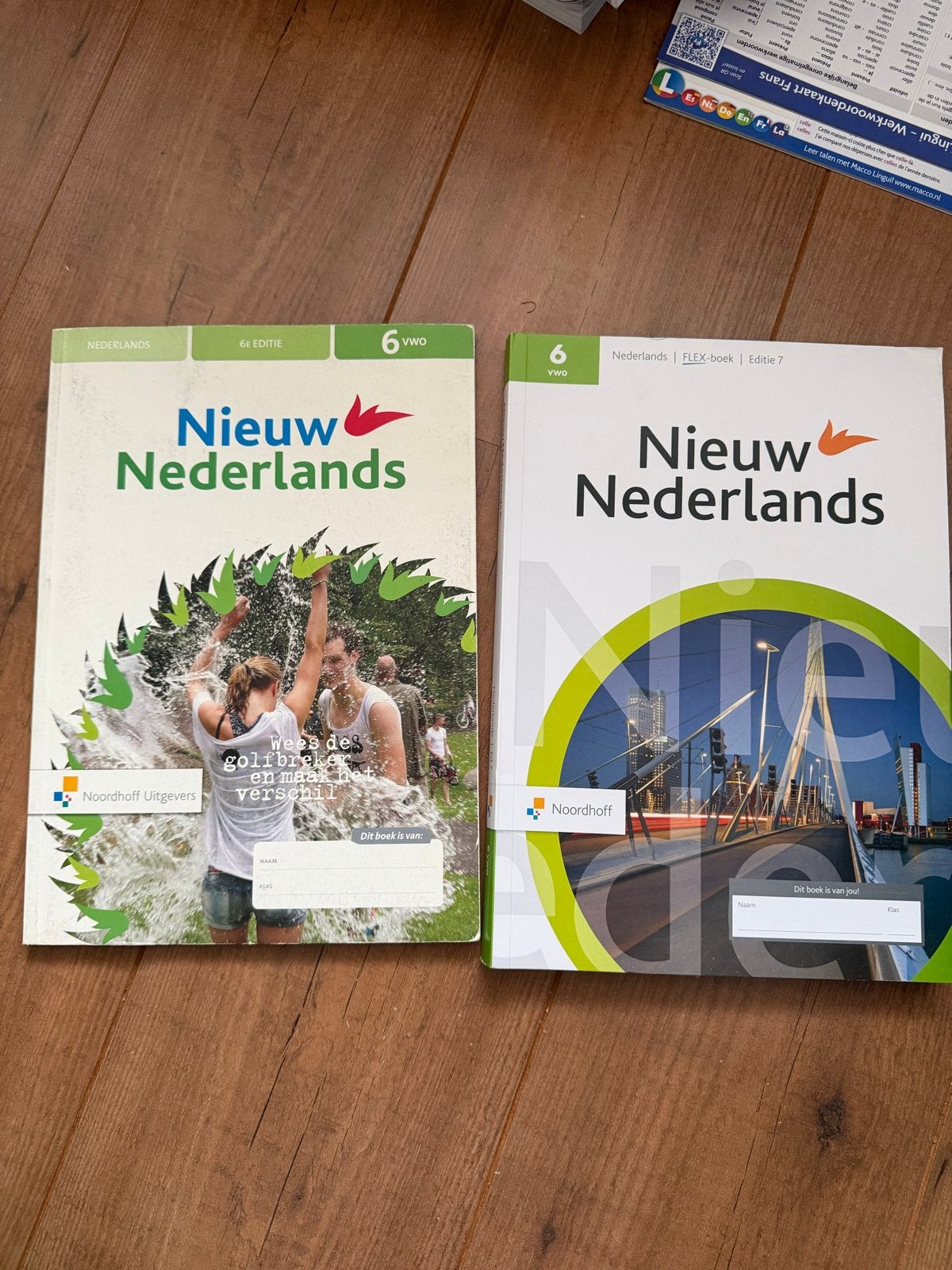 Nieuw Nederlands VWO 6e en 7e editie boeken, Boeken, Schoolboeken, Ophalen of Verzenden, Gelezen, VWO, Nederlands