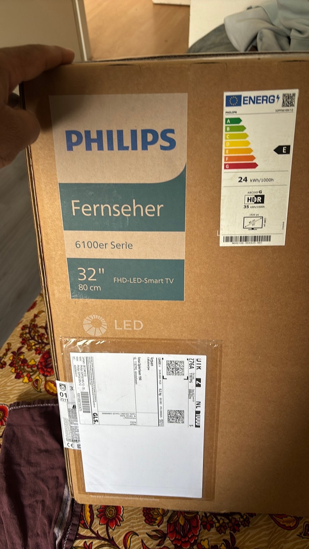 Philips 32 Inch Smart TV, Ophalen, Philips, 50 Hz, Zo goed als nieuw