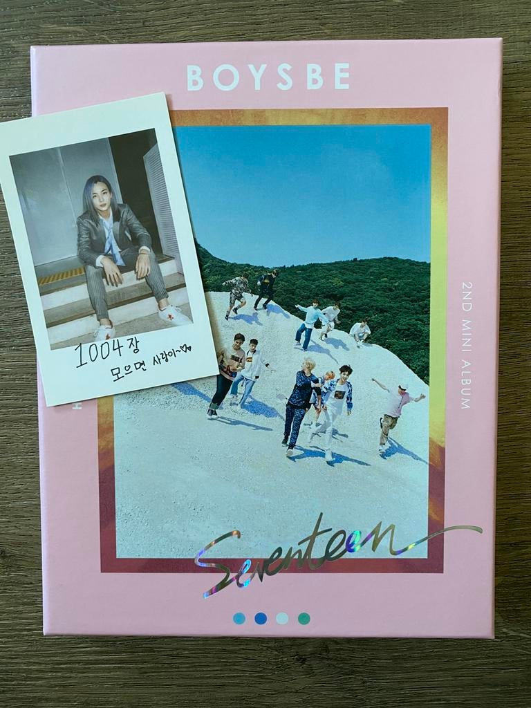 Seventeen Boys Be + Jeonghan pc, Cd's en Dvd's, Cd's | Pop, Zo goed als nieuw, Verzenden