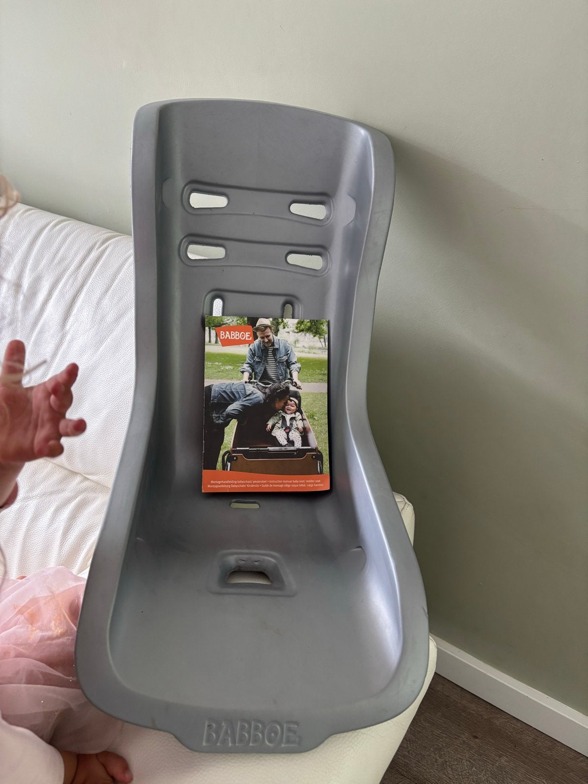 Babboe peuterstoel voor bakfiets, Ophalen of Verzenden, Zo goed als nieuw, Kinderkar, Minder dan 20 kg