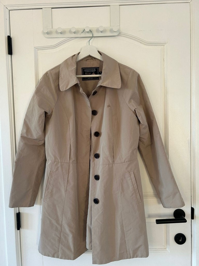 Jas River Woods M Beige, Maat 38/40 (M), River Woods, Beige, Ophalen of Verzenden