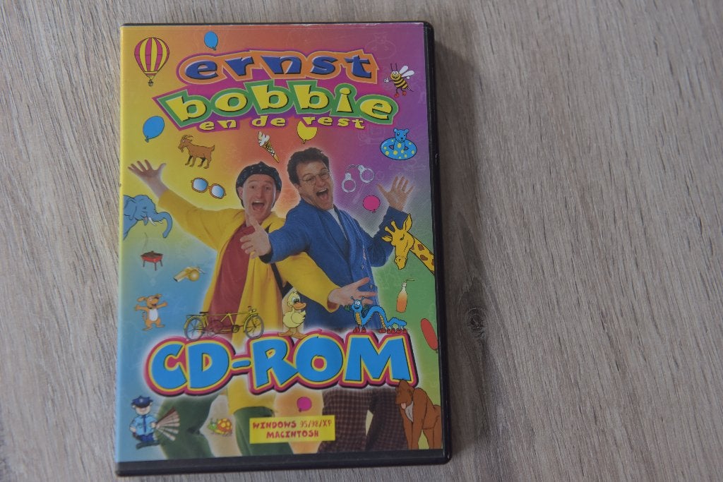 CD-ROM -- ERNST BOBBIE EN DE REST -- CD-ROM, Verzenden, Zo goed als nieuw, Overige typen