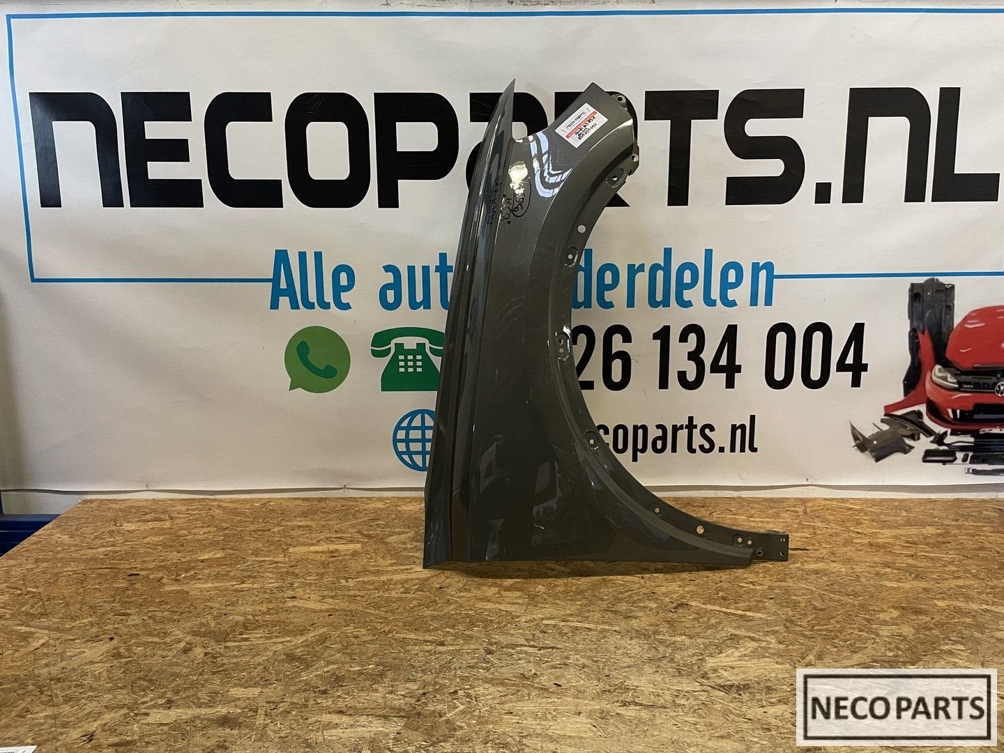 AUDI A3 83A SCHERM ZIJSCHERM SPATBORD ORIGINEEL 83A821092, Gebruikt, -, -, Spatbord