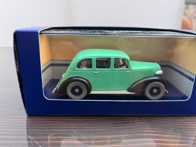 Kuifje auto. Nr. 58 met certificaat Bieden vanaf 20€, Ophalen of Verzenden, Kuifje, Zo goed als nieuw, Beeldje of Figuurtje