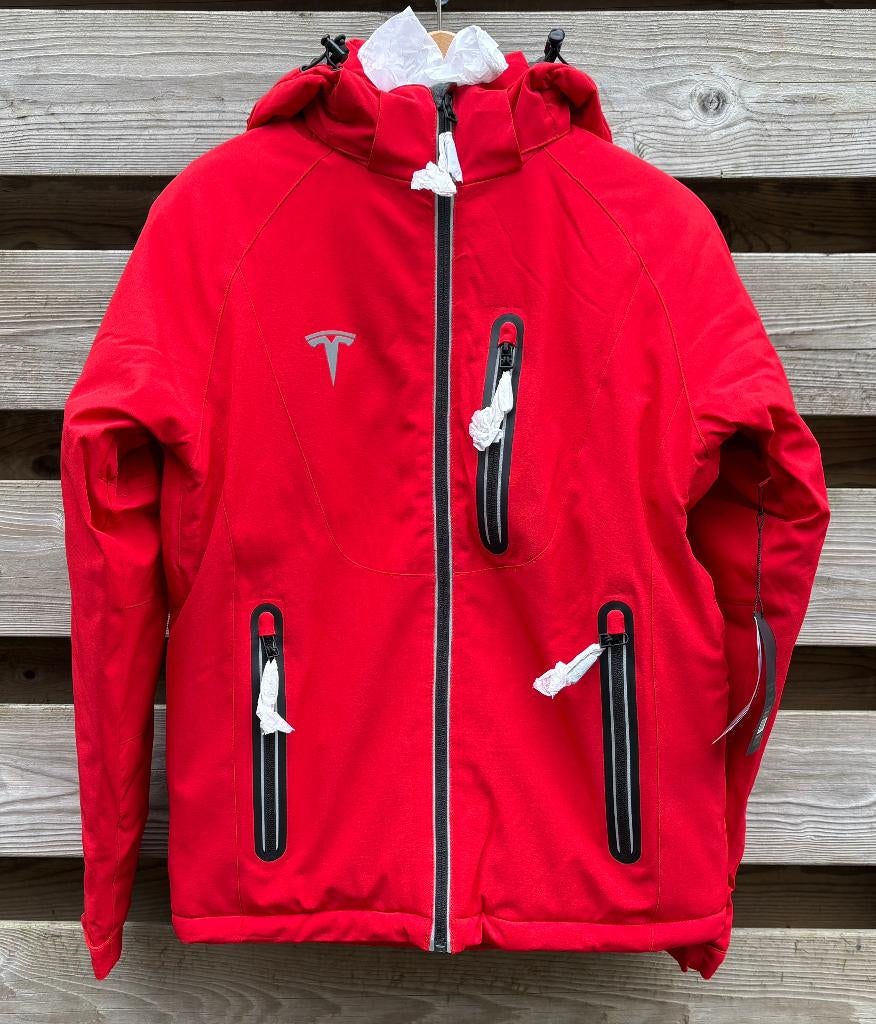 Nieuw Tesla Soft Shell heren winterjack maat S, Tesla, Nieuw, Ophalen of Verzenden, Rood