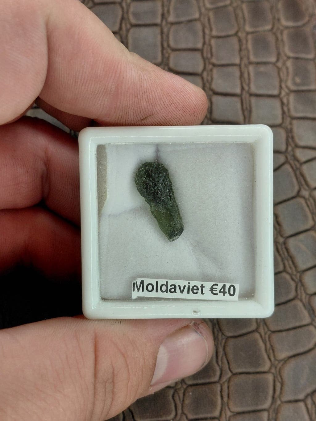 Ruwe Moldaviet pegel, Sieraden, Tassen en Uiterlijk, Verzenden, Nieuw
