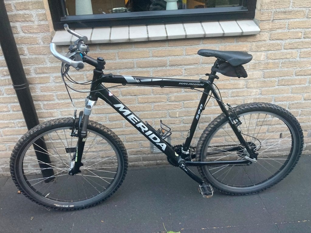 Merida Kalahari 500 Mountainbike - Zwart, Ophalen, Gebruikt, 57 cm of meer, Hardtail