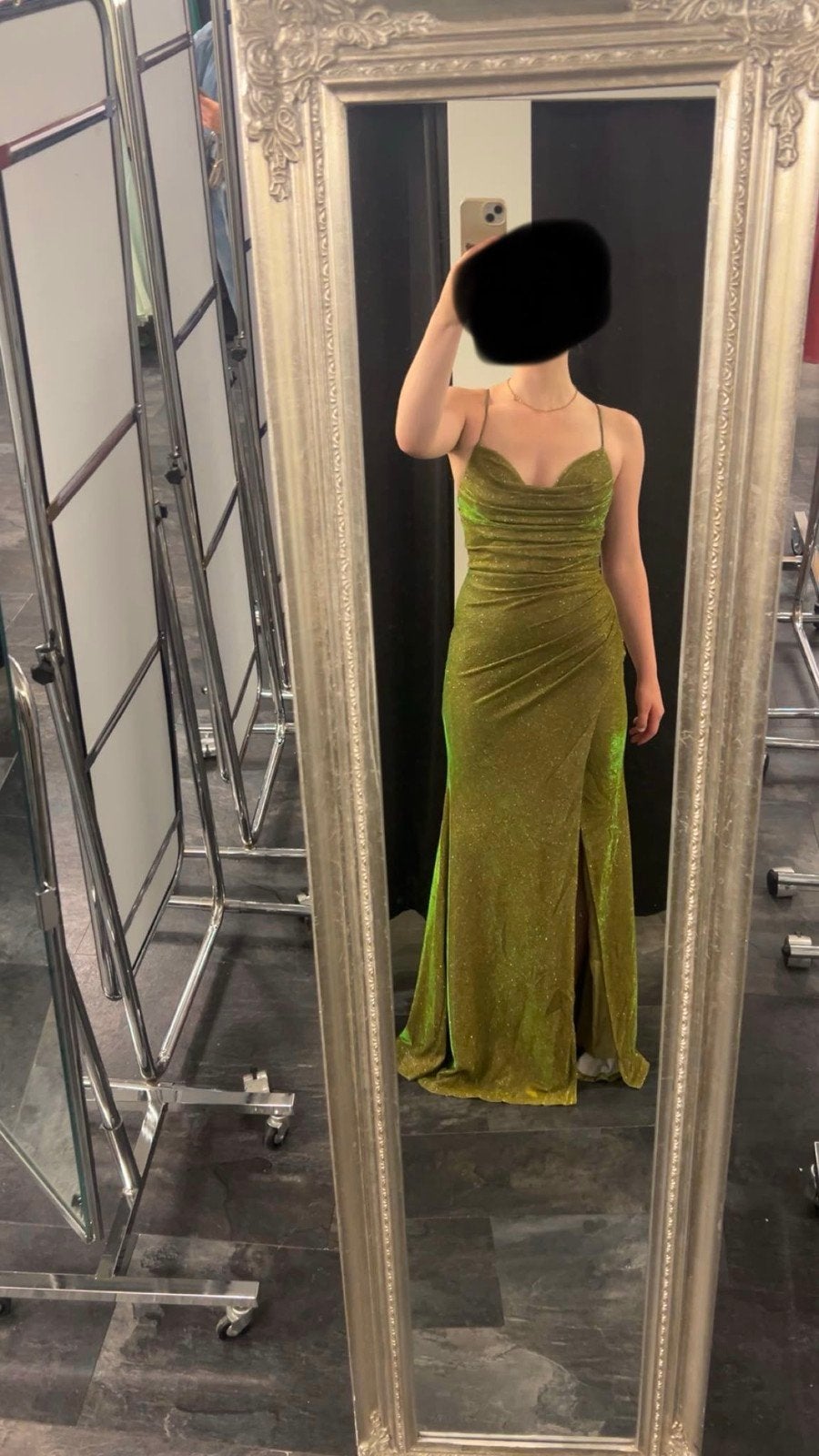 Prachtige groene galajurk - Honneloeloe, Kleding | Dames, Galajurk, Honneloeloe, Ophalen of Verzenden, Zo goed als nieuw