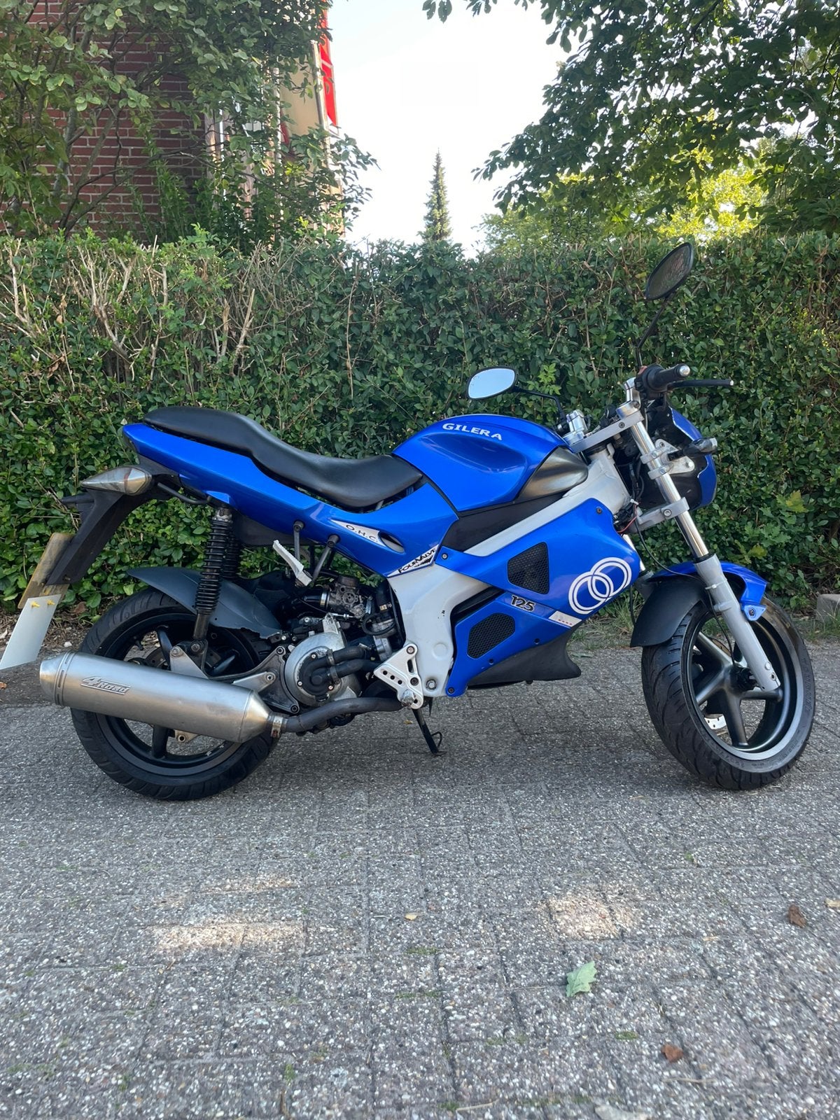 GILERA DNA 125CC BJ2003 ENGELS KENTEKEN, Fietsen en Brommers, Brommers | Overige merken, Ophalen of Verzenden, Gebruikt
