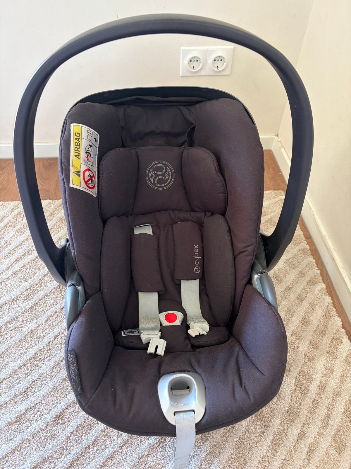 Cybex Cloud Z i-Size autostoel met newborn inlay, Overige merken, Autogordel of Isofix, Slaapstand, Ophalen of Verzenden