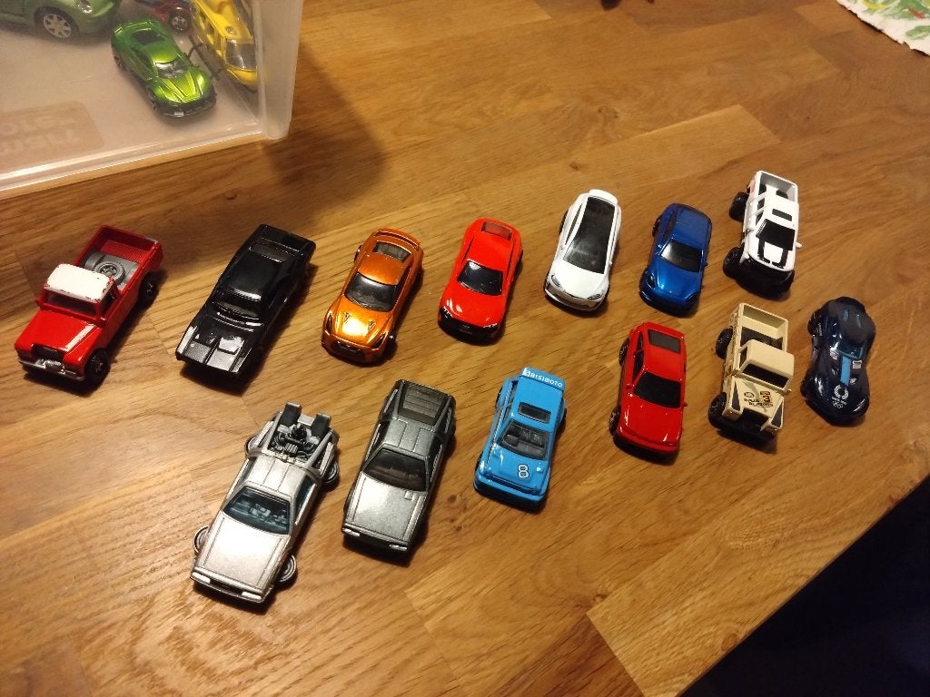 Hot Wheels (13 stuks), Verzenden, Gebruikt