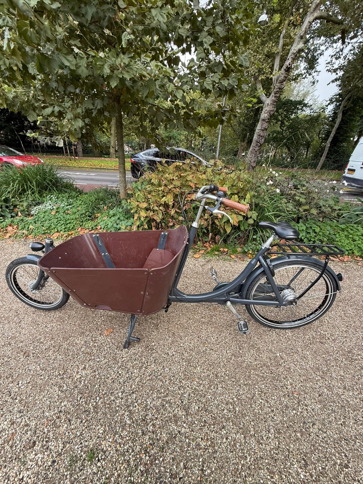 Babboe City ( Goedgekeurd) Bakfiets, Fietsen en Brommers, Ophalen of Verzenden, Zo goed als nieuw, Trommelrem, 3 kinderen