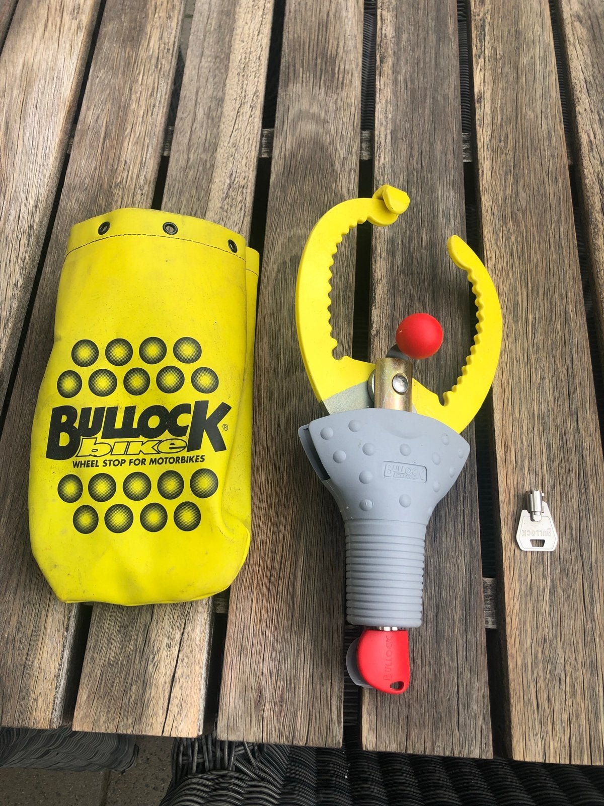 Bullock wielslot voor motorfietsen, Ophalen, Zo goed als nieuw