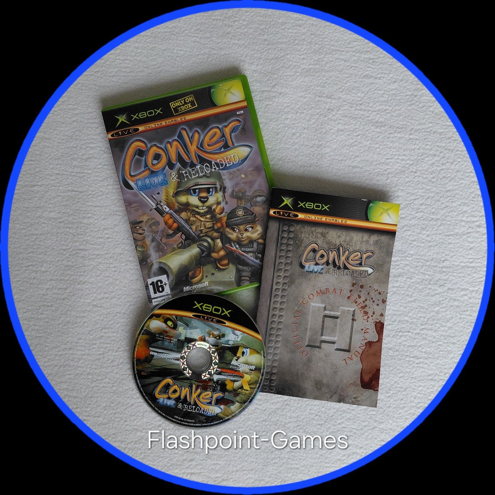 Conker Live & Reloaded (XBOX) Compleet., Spelcomputers en Games, Verzenden, 1 speler, Racen en Vliegen, Zo goed als nieuw