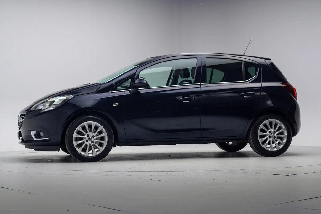 Opel Corsa 1.0 Turbo Online Edition [Navi Cruise Camera ], Voorwielaandrijving, Gebruikt, Blauw, Origineel Nederlands