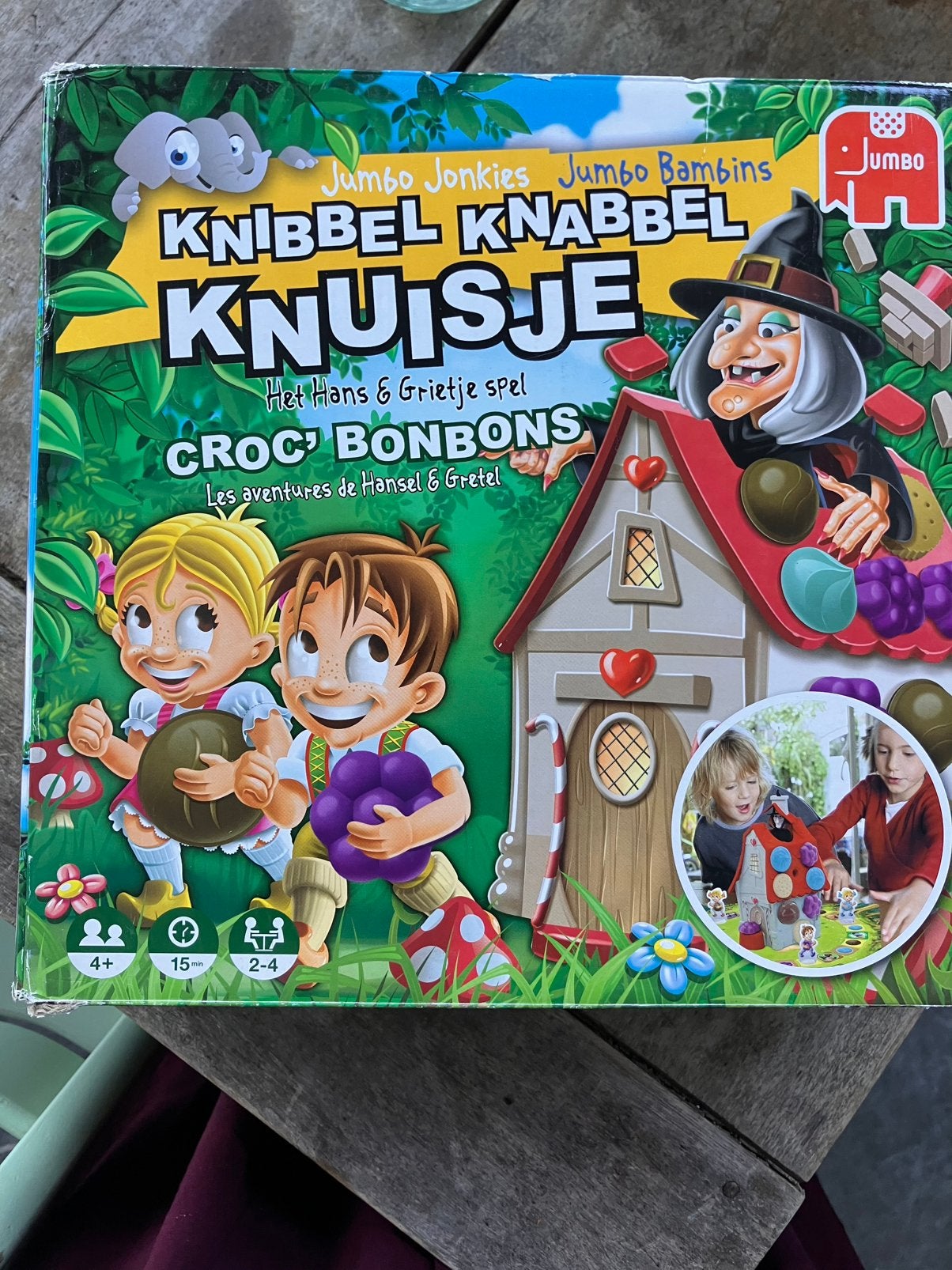 Knibbel knabbel knuisje spel, Een of twee spelers, Ophalen of Verzenden, Gebruikt