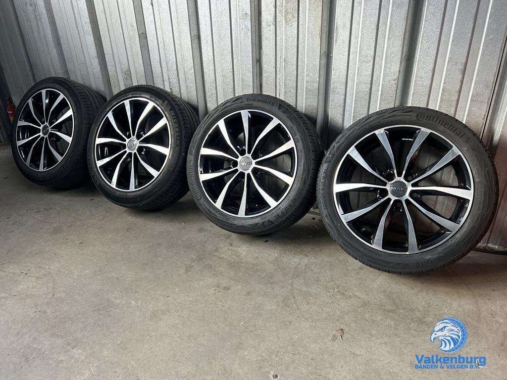 6-7mm! VAG VW Audi Mercedes BMW Seat Cupra 17 inch zwarte ve