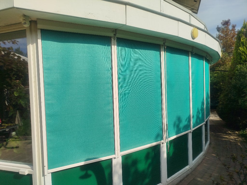 Buitenzonwering screens 6 stuks, Ophalen, Gebruikt, Overige kleuren, Minder dan 100 cm