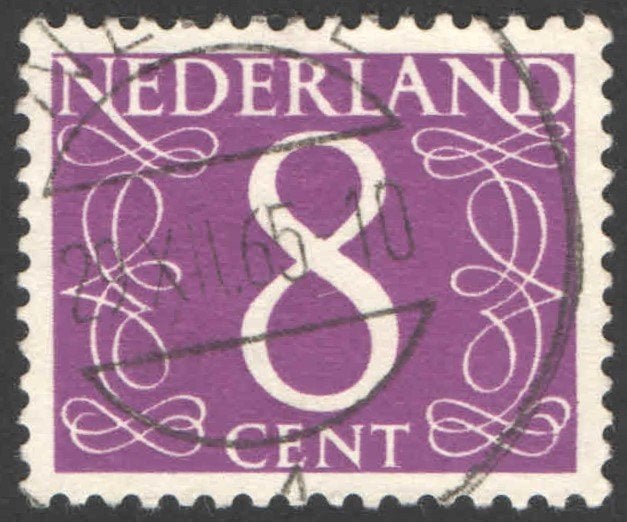 Nederland NVPH nr 468 gestempeld, Postzegels en Munten, Ophalen of Verzenden, Na 1940, Gestempeld
