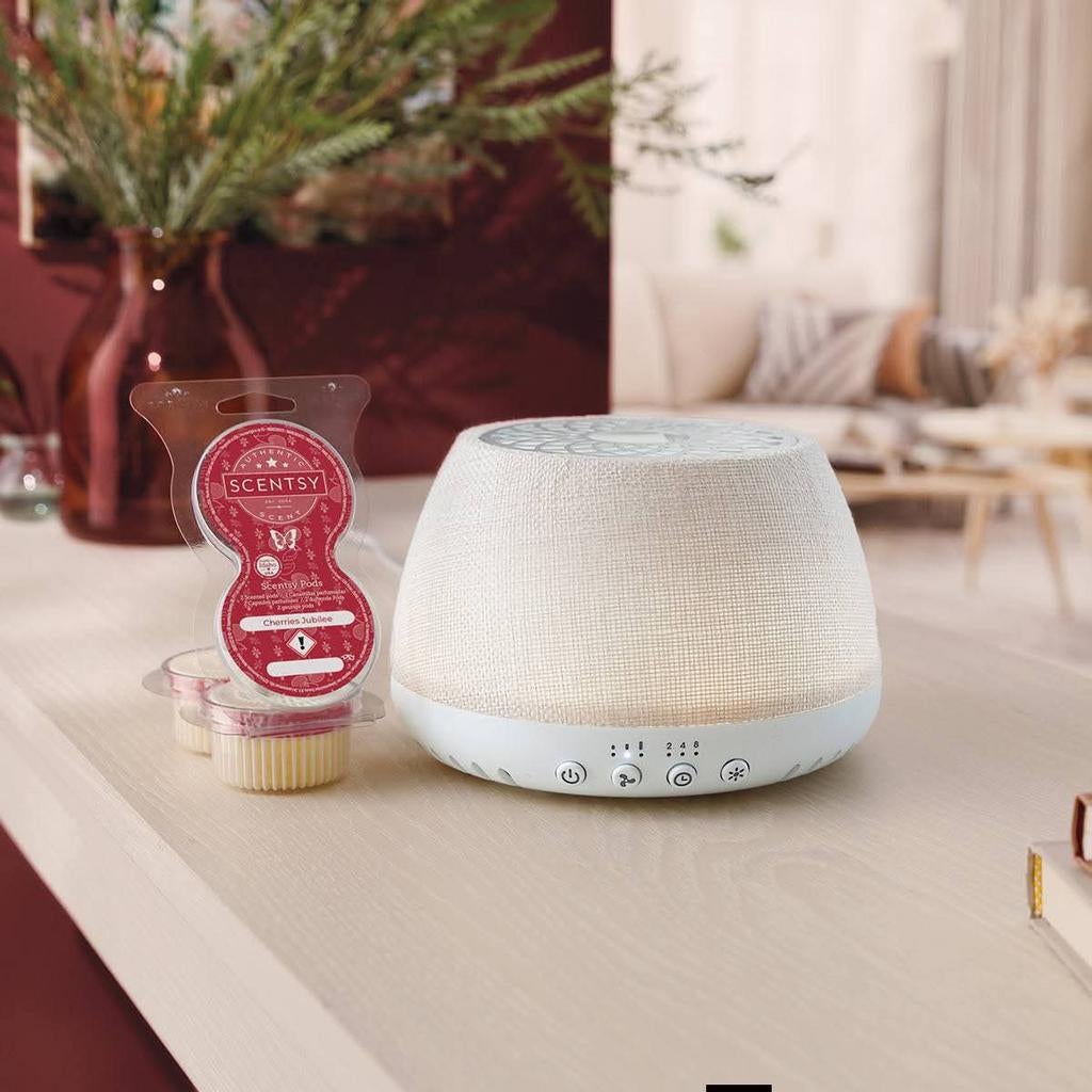 Nieuwe Scentsy Air quad linen wit, Ophalen of Verzenden, Nieuw