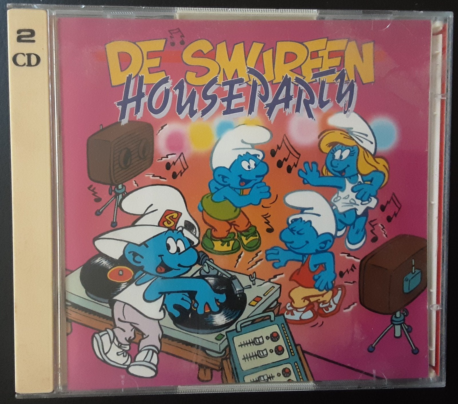 De Smurfen Houseparty en Kerst in Smurfenland, Ophalen of Verzenden, Zo goed als nieuw