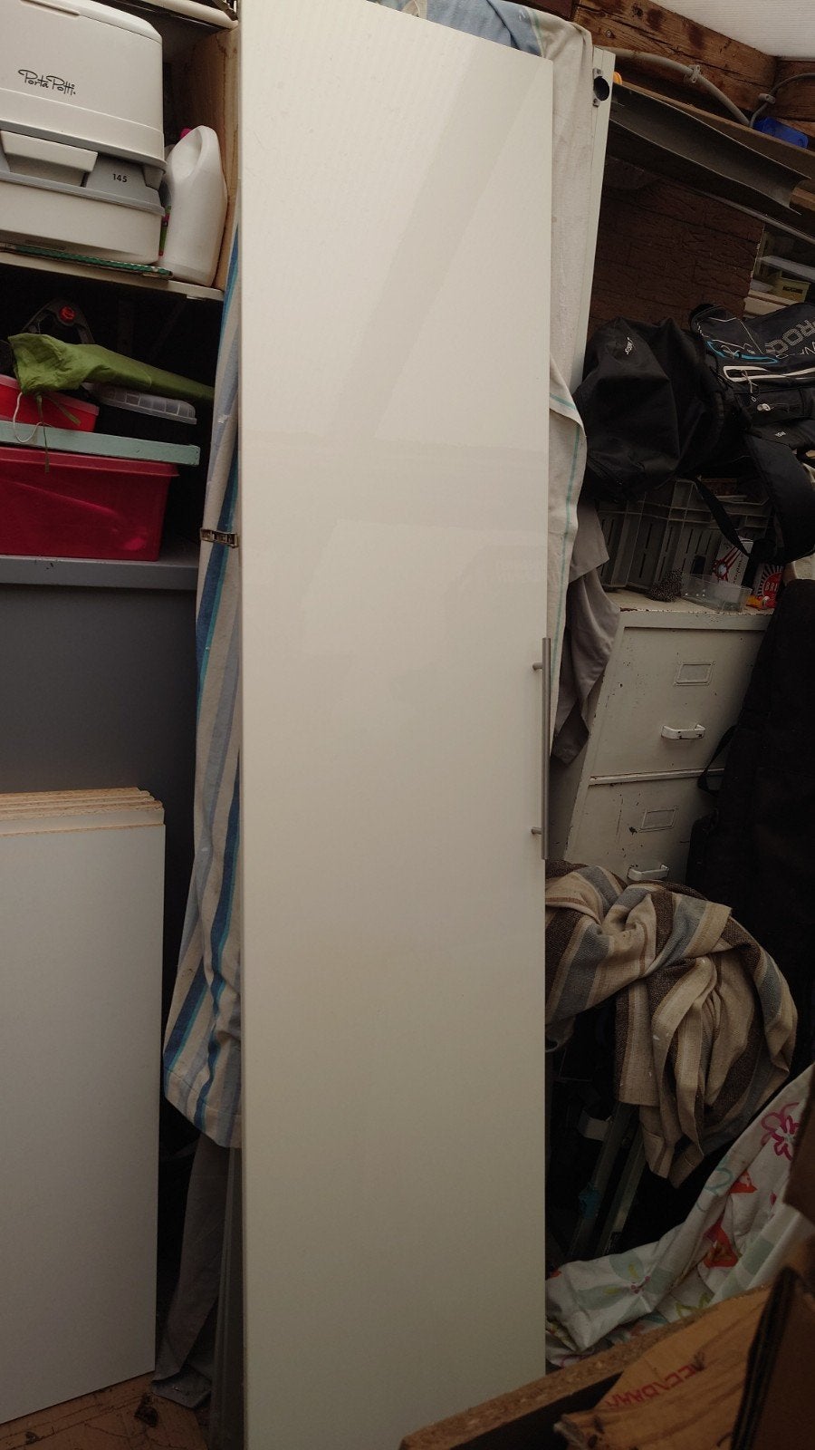 Gratis pax kast deur wit hoogglans 1.29x 50 cm, Huis en Inrichting, Ophalen, Gebruikt, 200 cm of meer, 50 tot 100 cm