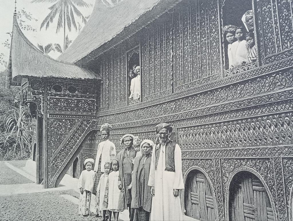 Fotogravure Indonesië Indonesia Solok Sumatra 1910, Ophalen of Verzenden, Voor 1940, Gebruikt, Overige onderwerpen