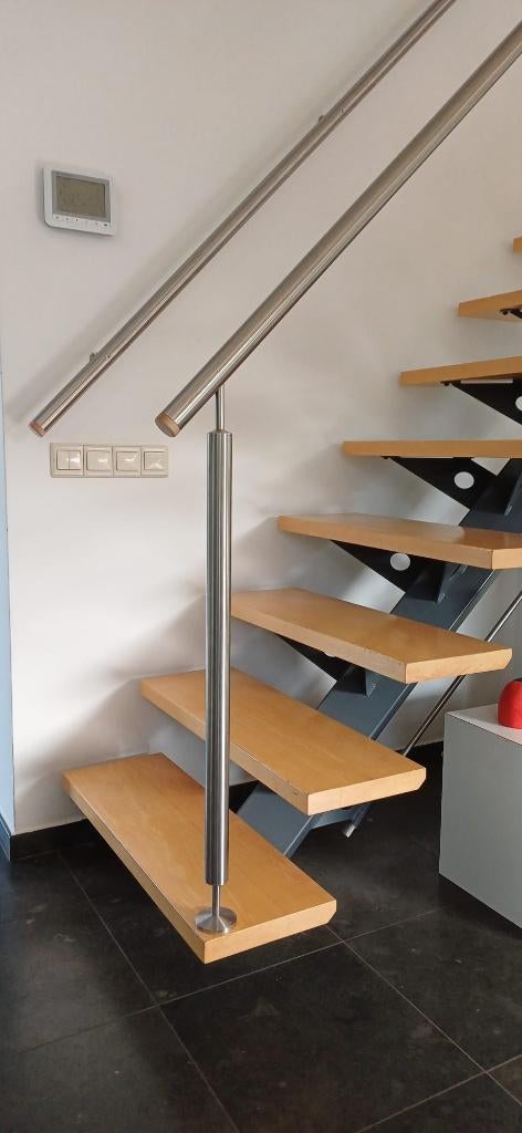 trapleuning steunen / balusters rvs, Doe-het-zelf en Verbouw, Ophalen of Verzenden, Nieuw, Trap, Minder dan 2 meter