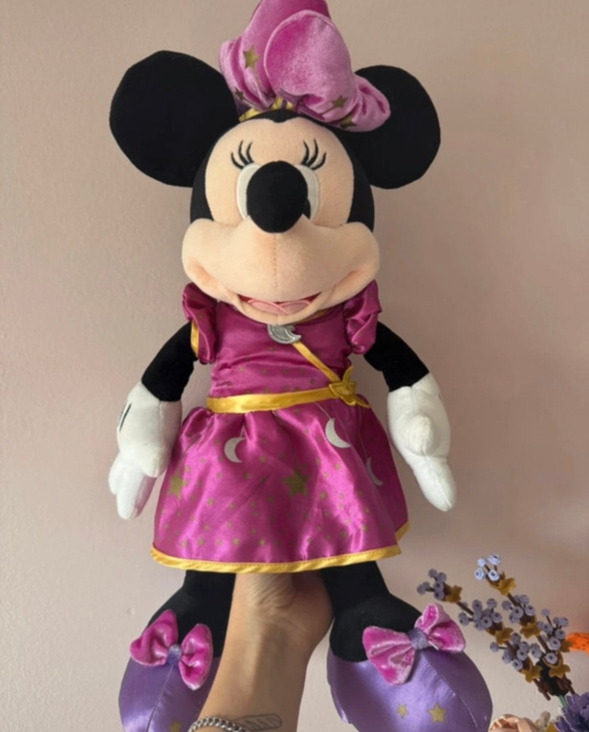 Officiële Minnie Mouse Magic on Parade knuffel, Ophalen of Verzenden, Mickey Mouse, Nieuw, Knuffel