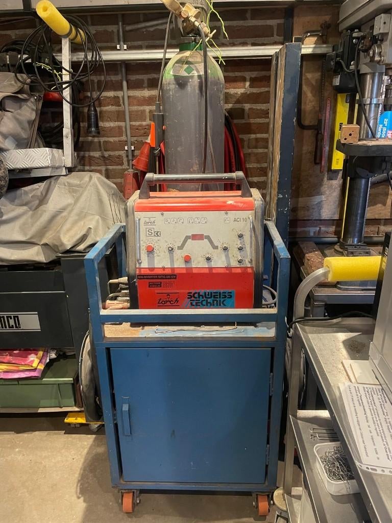 TIG-lasapparaat Lorch ACI 10, Ophalen, Gebruikt, 150 tot 250 ampère, Tig