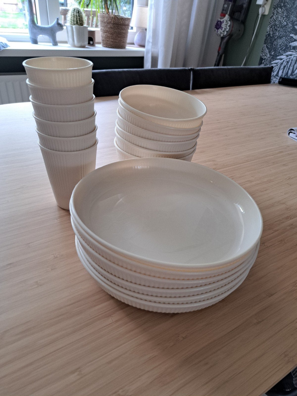 camping servies, Ophalen of Verzenden, Zo goed als nieuw