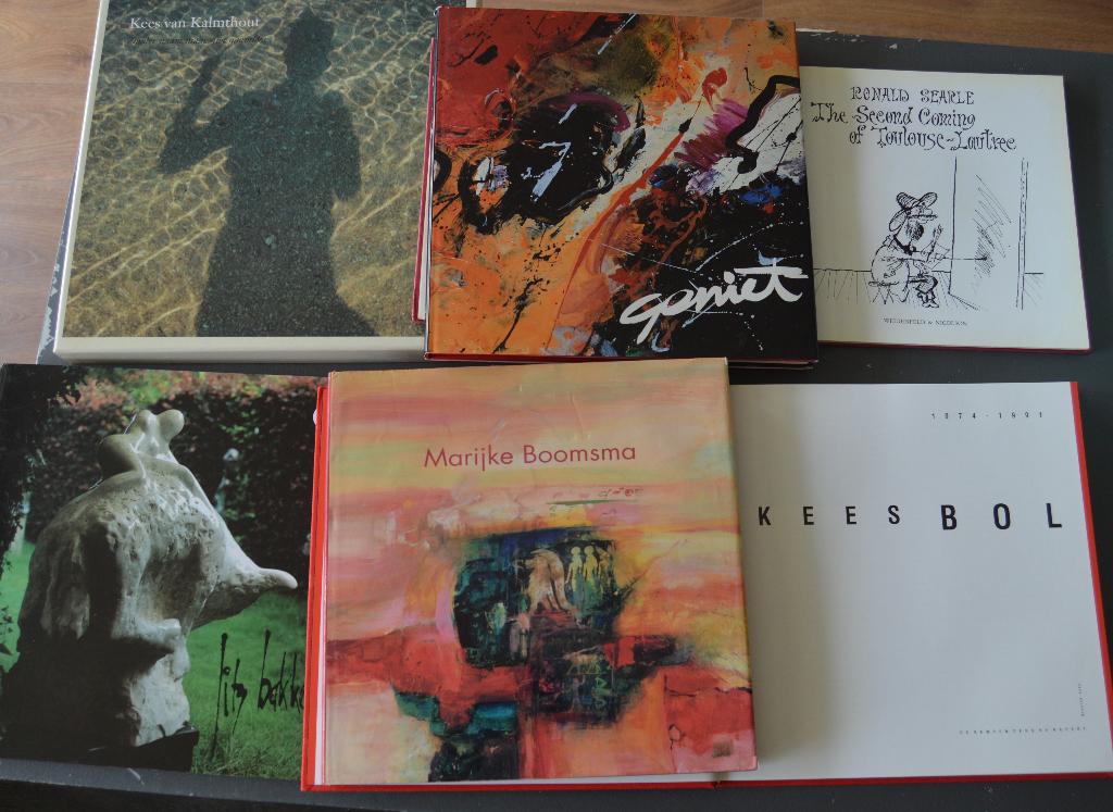 Kunstboeken, wo gesigneerd., Ophalen
