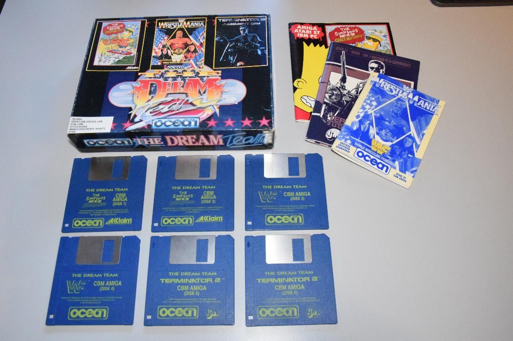 Commodore Amiga : The Dream Team Pack (Ocean), Computers en Software, Vintage Computers, Ophalen of Verzenden, Commodore Amiga A500/A500+
