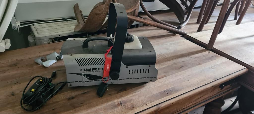 Ayra WSM06 MKII Rookmachine met Afstandsbediening, Ophalen of Verzenden, Gebruikt, Rookmachine