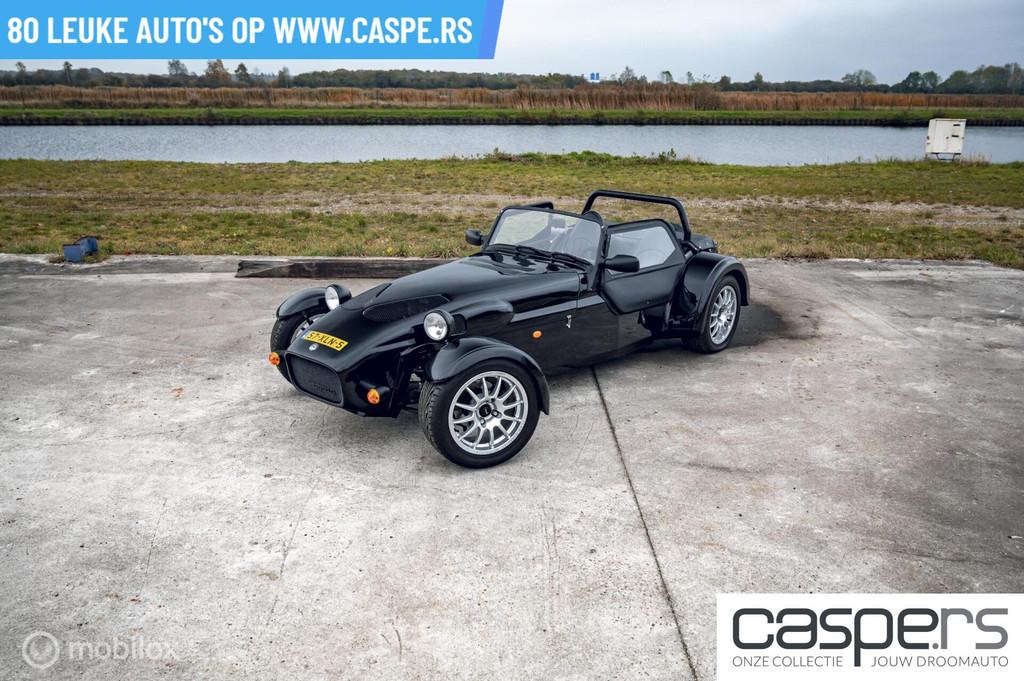 Westfield Super Seven Widebody Duratec | Met NL kenteken |, Auto's, Gebruikt, Overige carrosserieën, Zwart, Bedrijf