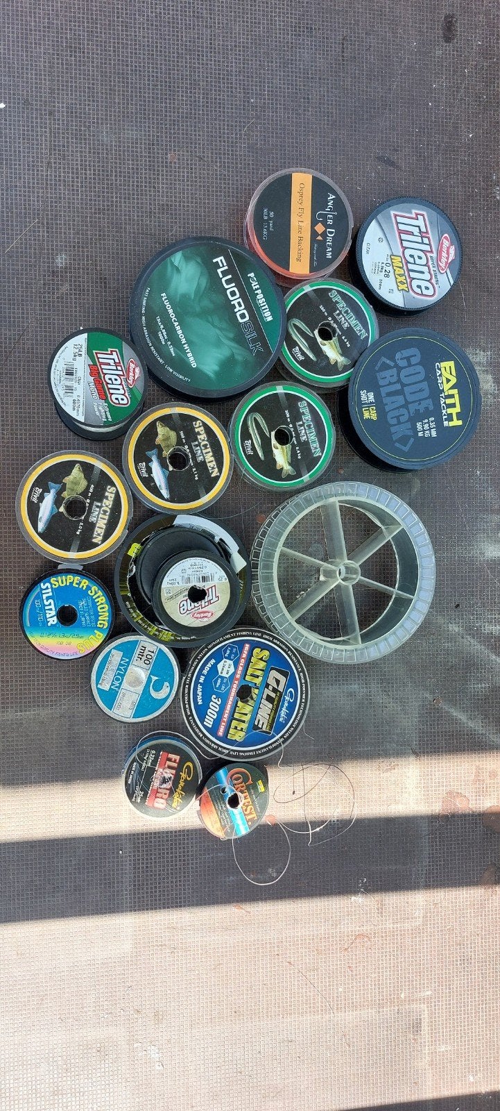 vislijnen: Trilene, Fluorosilk, Specimen Line en meer, Ophalen